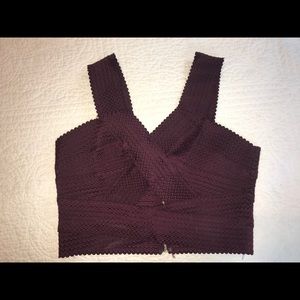 Bandage crop top